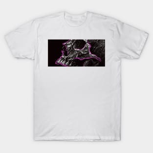 Skull side study (Pink edition) T-Shirt